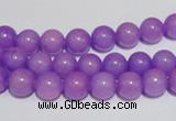 CCN40 15.5 inches 8mm round candy jade beads wholesale