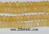 CCN4105 15.5 inches 2*4mm faceted rondelle candy jade beads