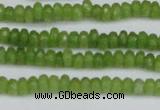 CCN4108 15.5 inches 2*4mm faceted rondelle candy jade beads