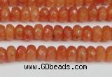 CCN4121 15.5 inches 4*6mm faceted rondelle candy jade beads