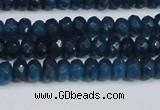 CCN4136 15.5 inches 4*6mm faceted rondelle candy jade beads