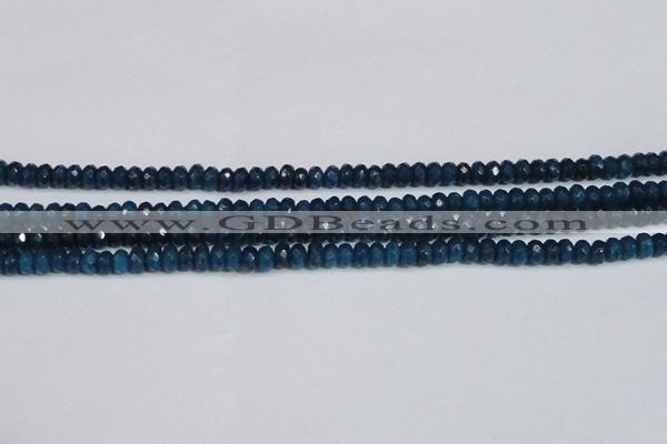 CCN4136 15.5 inches 4*6mm faceted rondelle candy jade beads