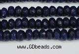 CCN4143 15.5 inches 4*6mm faceted rondelle candy jade beads