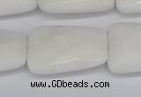 CCN4250 15.5 inches 18*25mm faceted trapezoid candy jade beads