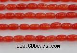 CCN4512 15.5 inches 3*5mm rice candy jade beads wholesale