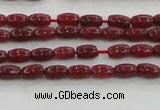 CCN4513 15.5 inches 3*5mm rice candy jade beads wholesale