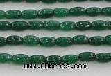 CCN4516 15.5 inches 3*5mm rice candy jade beads wholesale