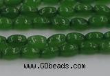 CCN4523 15.5 inches 4*6mm rice candy jade beads wholesale