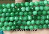 CCN5054 15.5 inches 8mm & 10mm faceted round candy jade beads