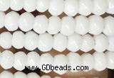 CCN5100 15 inches 3*4mm faceted rondelle candy jade beads