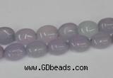 CCN514 15.5 inches 8*10mm oval candy jade beads wholesale