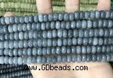 CCN5162 15 inches 5*8mm faceted rondelle candy jade beads