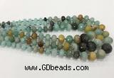 CCN5178 5*8mm - 14*20mm faceted rondelle candy jade graduated beads