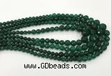 CCN5213 6mm - 14mm faceted round candy jade graduated beads