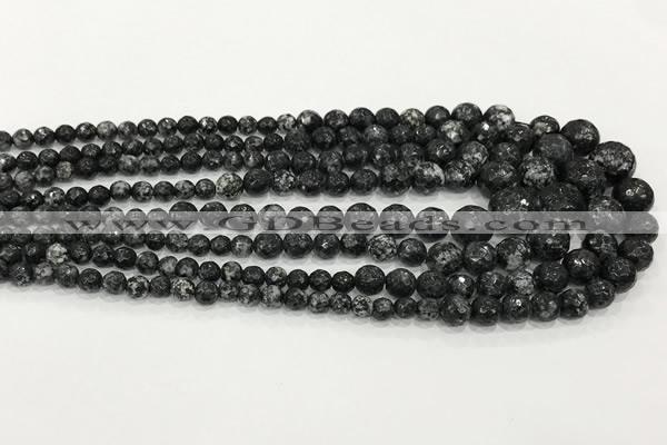 CCN5215 6mm - 14mm faceted round candy jade graduated beads