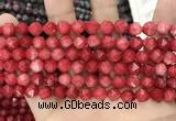 CCN5240 15 inches 8mm faceted nuggets candy jade beads