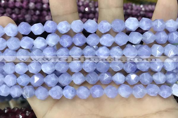 CCN5243 15 inches 8mm faceted nuggets candy jade beads