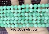 CCN5246 15 inches 8mm faceted nuggets candy jade beads