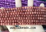 CCN5279 15 inches 6mm round candy jade beads Wholesale