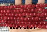 CCN5371 15 inches 8mm round candy jade beads Wholesale