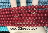 CCN5372 15 inches 8mm round candy jade beads Wholesale