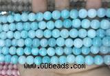 CCN5398 15 inches 8mm round candy jade beads Wholesale