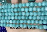 CCN5401 15 inches 8mm round candy jade beads Wholesale