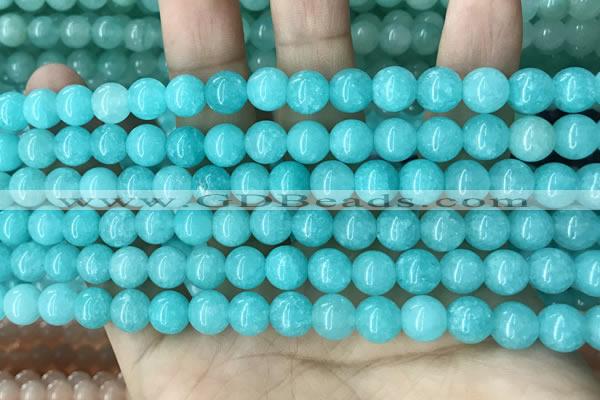 CCN5403 15 inches 8mm round candy jade beads Wholesale