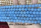 CCN5434 15 inches 8mm round candy jade beads Wholesale