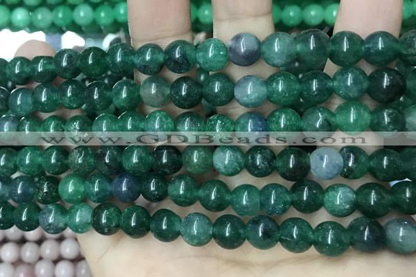 CCN5489 15 inches 8mm round candy jade beads Wholesale