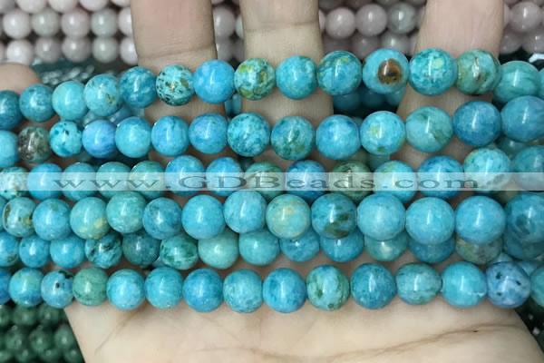 CCN5495 15 inches 8mm round candy jade beads Wholesale