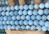 CCN5507 15 inches 8mm round candy jade beads Wholesale