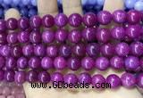 CCN5550 15 inches 8mm round candy jade beads Wholesale