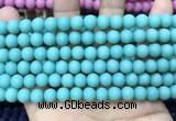 CCN5608 15 inches 8mm round matte candy jade beads Wholesale