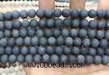 CCN5632 15 inches 8mm round matte candy jade beads Wholesale