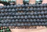 CCN5633 15 inches 8mm round matte candy jade beads Wholesale