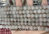 CCN5684 15 inches 8mm faceted round candy jade beads