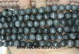 CCN5692 15 inches 8mm faceted round candy jade beads