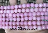 CCN5720 15 inches 8mm faceted round candy jade beads