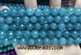 CCN5782 15 inches 10mm faceted round candy jade beads