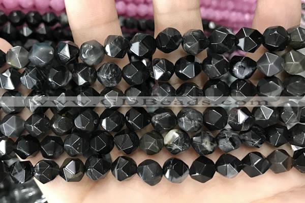 CCN5847 15 inches 8mm faceted nuggets candy jade beads Wholesale