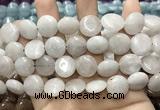 CCN5859 15 inches 15mm flat round candy jade beads Wholesale