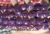 CCN5874 15 inches 15mm flat round candy jade beads Wholesale