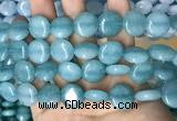 CCN5889 15 inches 15mm flat round candy jade beads Wholesale