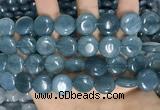 CCN5897 15 inches 15mm flat round candy jade beads Wholesale