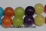 CCN59 15.5 inches 12mm round candy jade beads wholesale