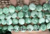 CCN5905 15 inches 15mm flat round candy jade beads Wholesale