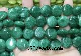 CCN5908 15 inches 15mm flat round candy jade beads Wholesale