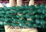 CCN5928 15 inches 12*12mm heart candy jade beads Wholesale