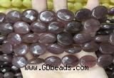 CCN5980 15 inches 13*18mm faceted oval candy jade beads